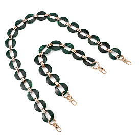 2шт 2 стиль смолы и акриловый ремешок для сумки, для замены ремней для мешков