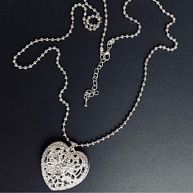 Винтажные подвески в виде полого сердца из сплава для женщин, модные украшения, подарок.