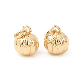 Латунные подвески, тыквенные прелести, без кадмия и без свинца, стойки покрытие, долговечный, с целью перехода в кольце