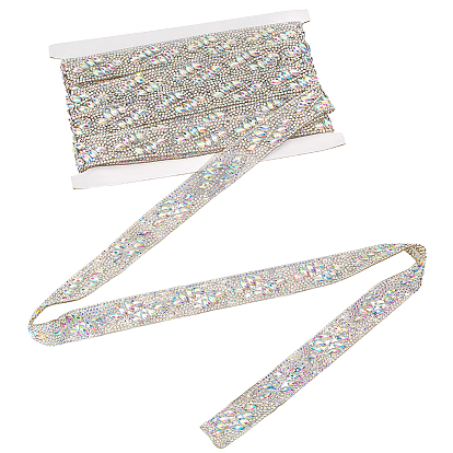 5ярд смоляных стразов для термофиксации, термоклей на спине, горный хрусталь, аксессуары для костюма, лошадиный глаз 