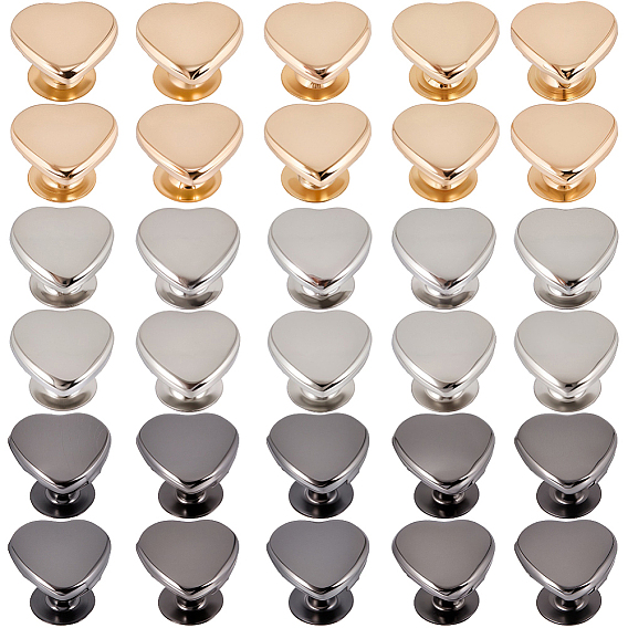 120сумки 3 цветные железные полутрубчатые заклепки-шпильки, для кошелька, , ботинки, украшение кожаных ремесел, сердце