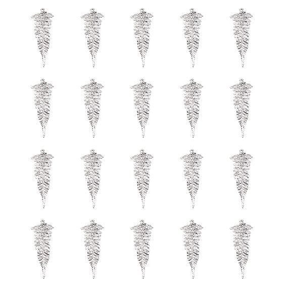 20шт. большие подвески из сплава в тибетском стиле, лист