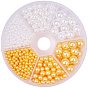 Acrylic Imitation Pearl Beads, No Hole/Undrilled, Round