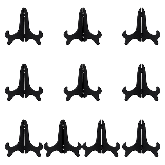 10шт. складные мольберты для демонстрации китайских вееров из АБС-пластика