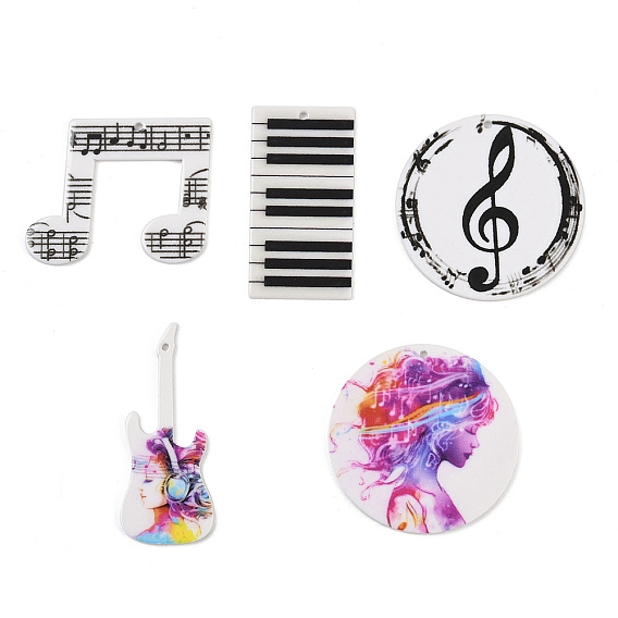 Акриловые подвески, музыкальный фестиваль серия очарование