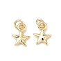 Латунные подвески, звезды прелести, долговечный, стойки покрытие