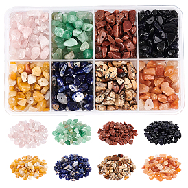 144g 8 стильные бусины из натуральных и синтетических драгоценных камней, чип