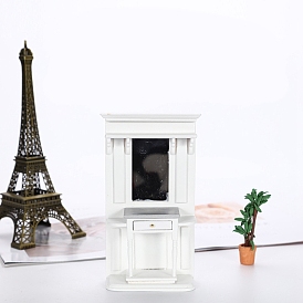 Миниатюрные украшения для туалетного столика из дерева, аксессуары для кукольного домика с микро-ландшафтом, притворяясь опорными украшениями