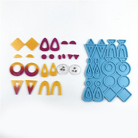 DIY силиконовые формы кулон, формы для литья смолы, арка/треугольник/ромб