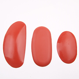 Oval DIY Silicone Molds, for Clay Sculpture, Painting, 3pcs/set