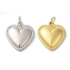 Ion Plating(IP) 304 Stainless Steel Pendants, with Jump Ring, Heart with Word Forever Charm