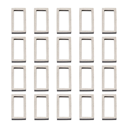 304 нержавеющей стали связывающий кольца, прямоугольные