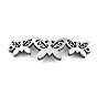 304 Stainless Steel Link Connectors, Laser Cut, Butterfly