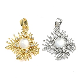 Латунные микропаве прозрачные подвески с фианитом, с кошачий глаз, ромбовидные сетчатые подвески, стойки покрытие, долговечный