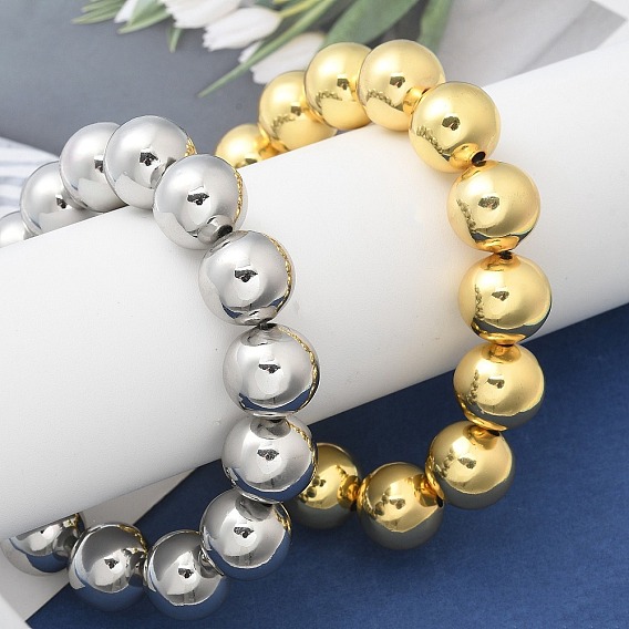 Женские браслеты из латунных бусин, долговечный