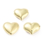 Стойки обшивки латунные бусины, долговечный, без свинца и без кадмия, сердце