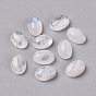 Natural Rainbow Moonstone Cabochons, Oval
