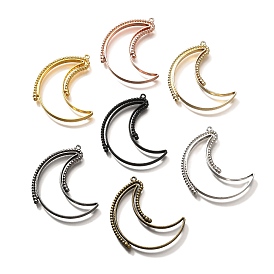 Подвесные подвески из сплава, для diy уф смолы, эпоксидная смола, без кадмия, без никеля и без свинца, луна