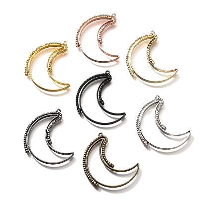 Подвесные подвески из сплава, для diy уф смолы, эпоксидная смола, без кадмия, без никеля и без свинца, луна