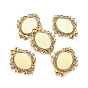 Сеттинги для кабошонов или кулона, сплав, тибетский стиль , без свинца и без кадмия, овальный поднос: 32x24 мм, 57x46x2.5 мм, отверстие : 3.5 мм