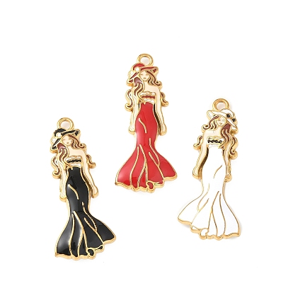 304 нержавеющей стальной эмали подвески, женщины, ионное покрытие (ip), золотые