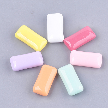 Кабошоны из смолы, прямоугольные