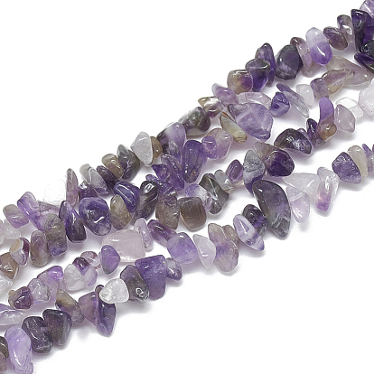 Natürlichen Amethyst Perlen Stränge, Chip