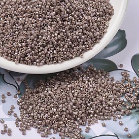 Бусины miyuki delica, цилиндр, японский бисер, 11/0, непрозрачная глазурованная радуга