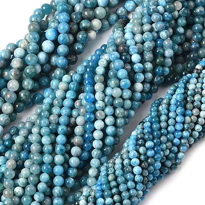 Природного апатита нитей бисера, круглые