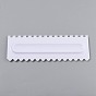 Plastic Baking Edge Dough Scraper and Cutter Pastry Spatulas, for Cake Decoration Baking Tools, Rectangle