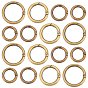 16 шт. 4 пружинные кольца из сплава, без кадмия и без свинца