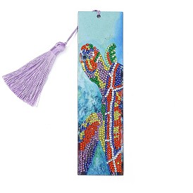 Sea Turtle Pattern DIY Diamond Painting Bookmark with Tassel Pendants Kits