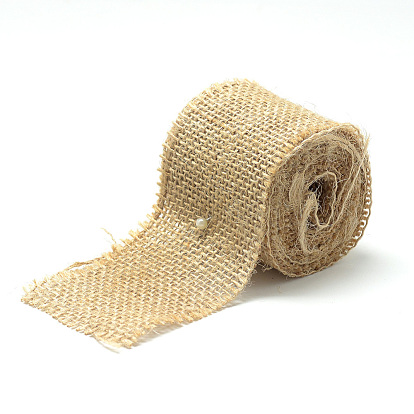 Burlap Ribbon, Hessian Ribbon, Jute Ribbon, for Jewelry Making