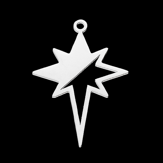 Ионное покрытие (ip) 201 подвески из нержавеющей стали, лазерная резка, звезда