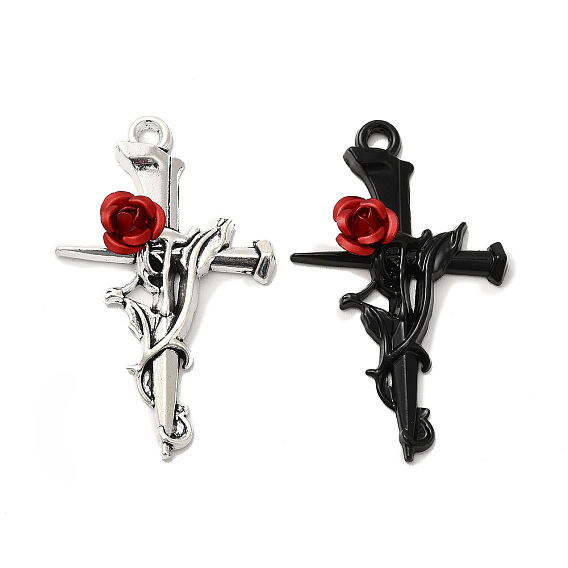 Подвески из сплава , крестик