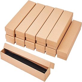 Бумажные картонные шкатулки, Коробка ожерелья, прямоугольные