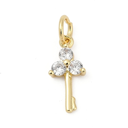 Кулон из циркония, Брелоки для ключей, долговечный, без свинца и без кадмия, стойки покрытие, с целью перехода в кольце