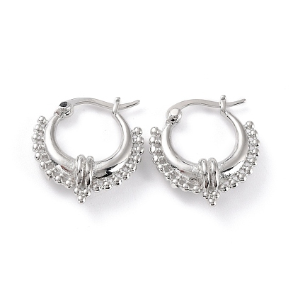 Chunky Small Huggie Hoop Earrings for Women, Cadmium Free & Lead Free