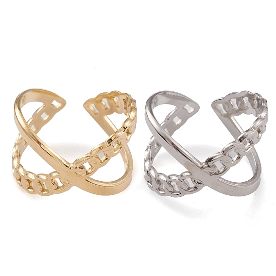 304 открытые манжеты из нержавеющей стали для женщин