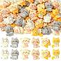 60Pcs Resin Cabochons, Cat Shape