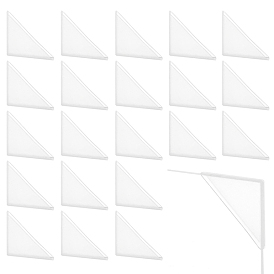 Nbeads 50pcs protectores de esquinas para marcos de fotos, triángulo