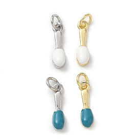 Латунь эмаль подвески, подвески для зубных щеток, с целью перехода в кольце, стойки покрытие, долговечный, без свинца и без кадмия