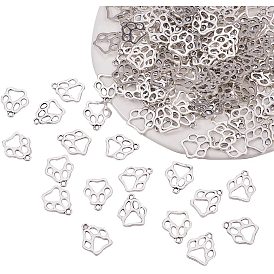 Тибетский стиль сплава цинка подвески, собака отпечатки лап