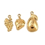 304 подвески из нержавеющей стали, фруктовые прелести, золотые