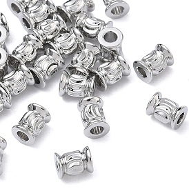 Perles en laiton shegrace, sans cadmium et sans nickel et sans plomb, colonne
