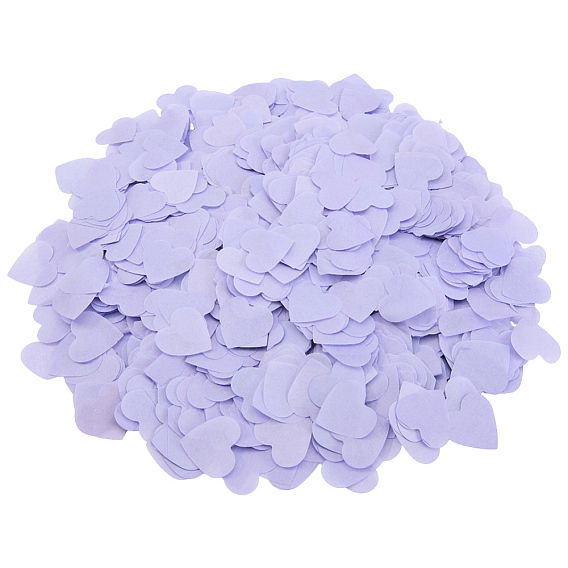 100 г бумажное конфетти на столе, для праздничных украшений, сердце