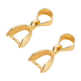 Позолоченные латунные подвески, без никеля , стойки покрытие