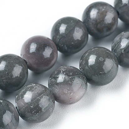 Природные зебры яшмы бисер нитей, круглые