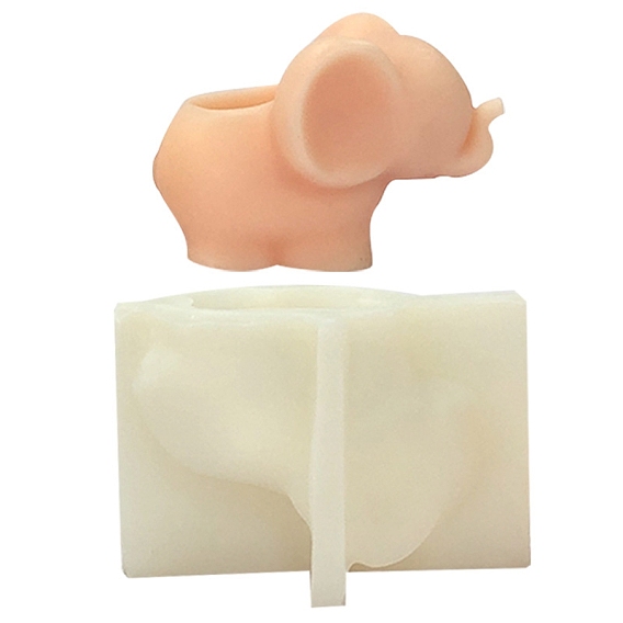 Силиконовые формы для ваз в виде слона своими руками, формы для литья смолы, для уф-смолы