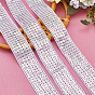 ARRICRAFT Sparkle Polyester Ribbon, with Sequin Flat Glitter, for Sewing and Bridal Wedding Decoration